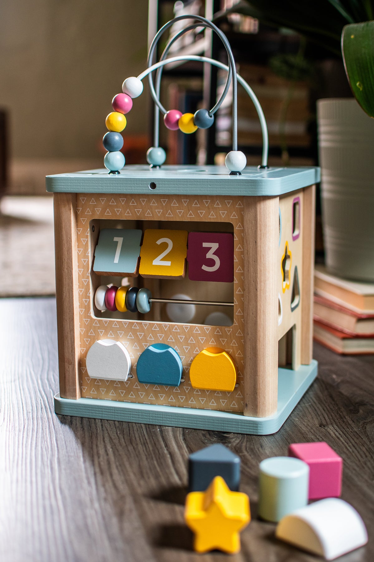 Toddler Activity Cube | Fine-Motor Learning Center — alternate product view 2