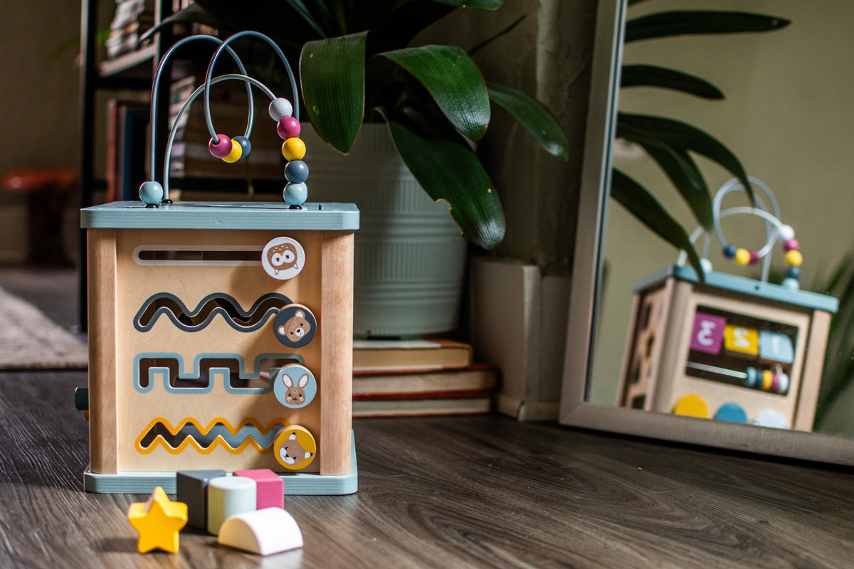 Toddler Activity Cube | Fine-Motor Learning Center — alternate product view 5
