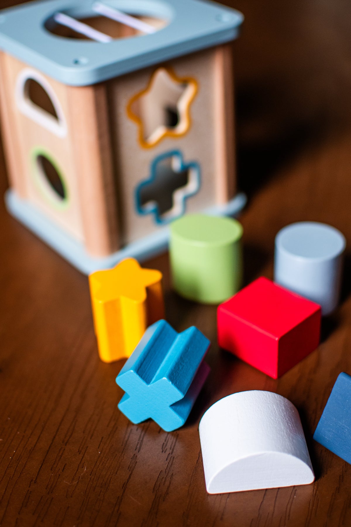 Wooden Shape Sorter | Fine-Motor + Early Learning Toy — alternate product view 10