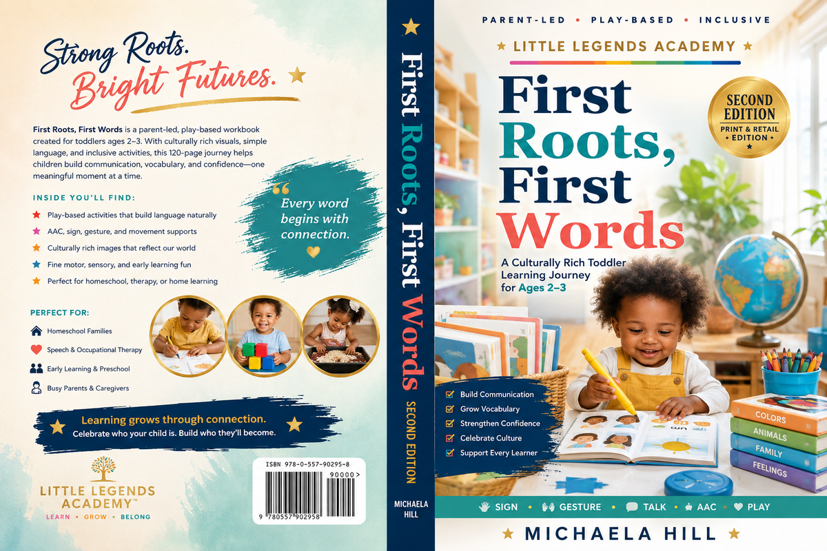 First Roots, First Words 36-week toddler homeschool curriculum workbook