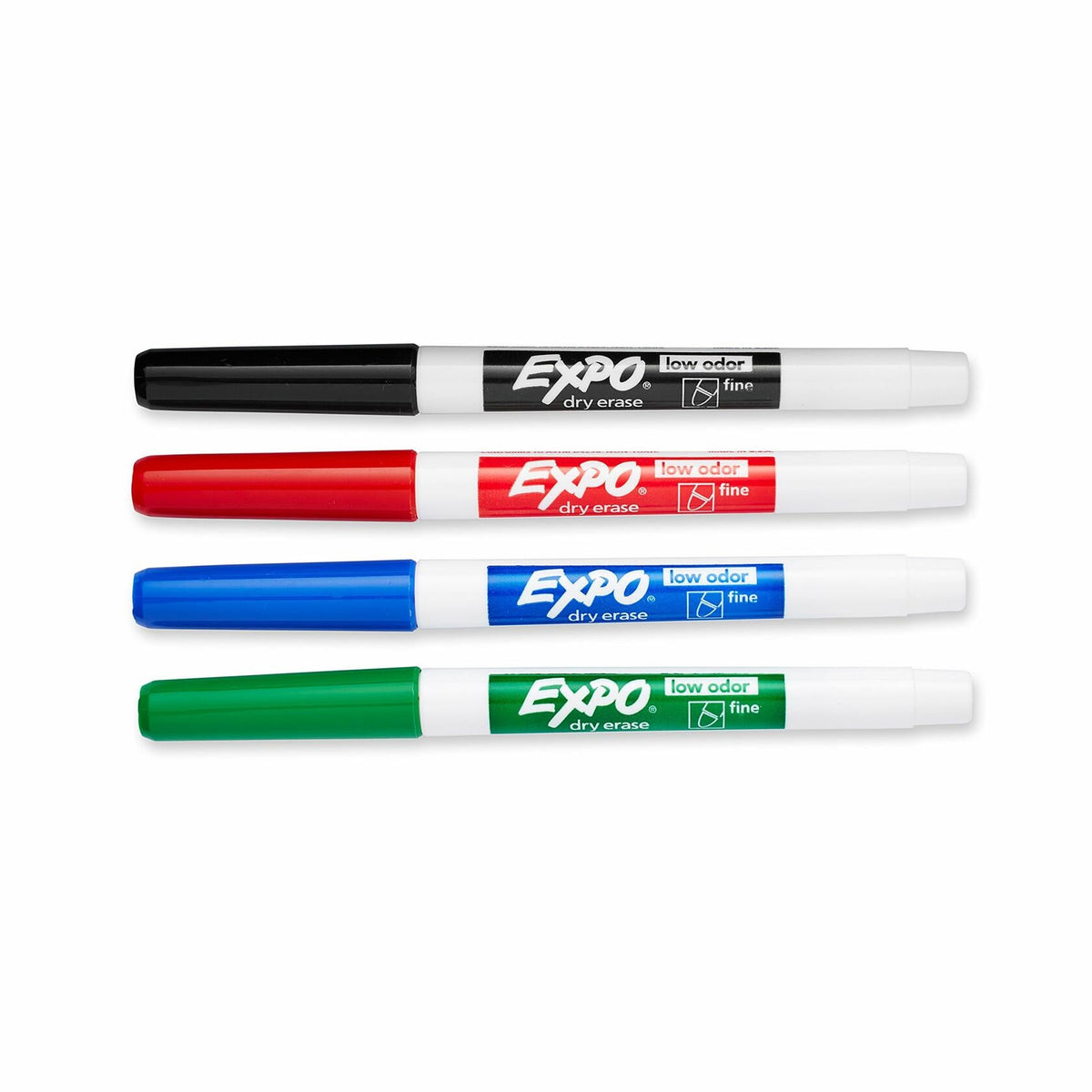 Dry erase learning markers